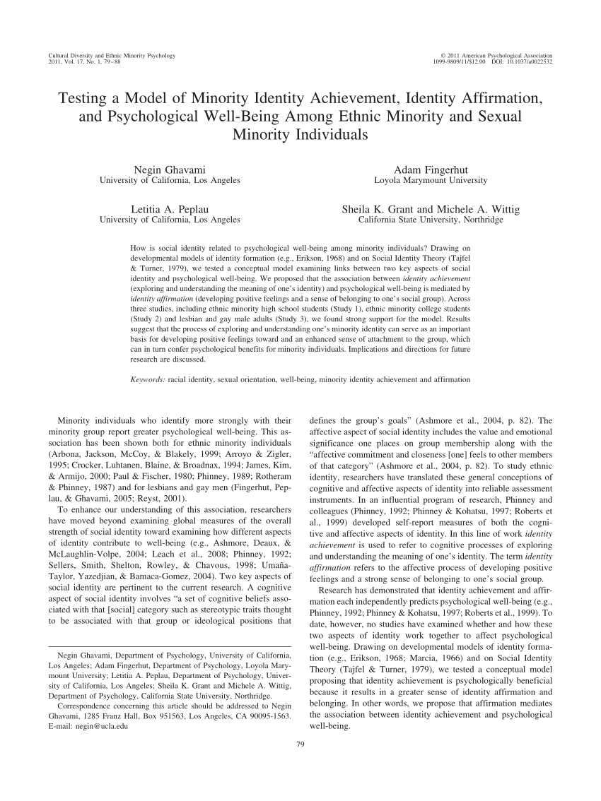 research paper on model minority
