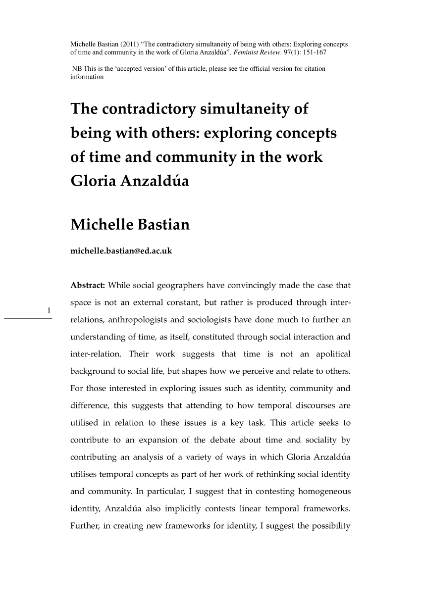 Methods and Time - Michelle Bastian