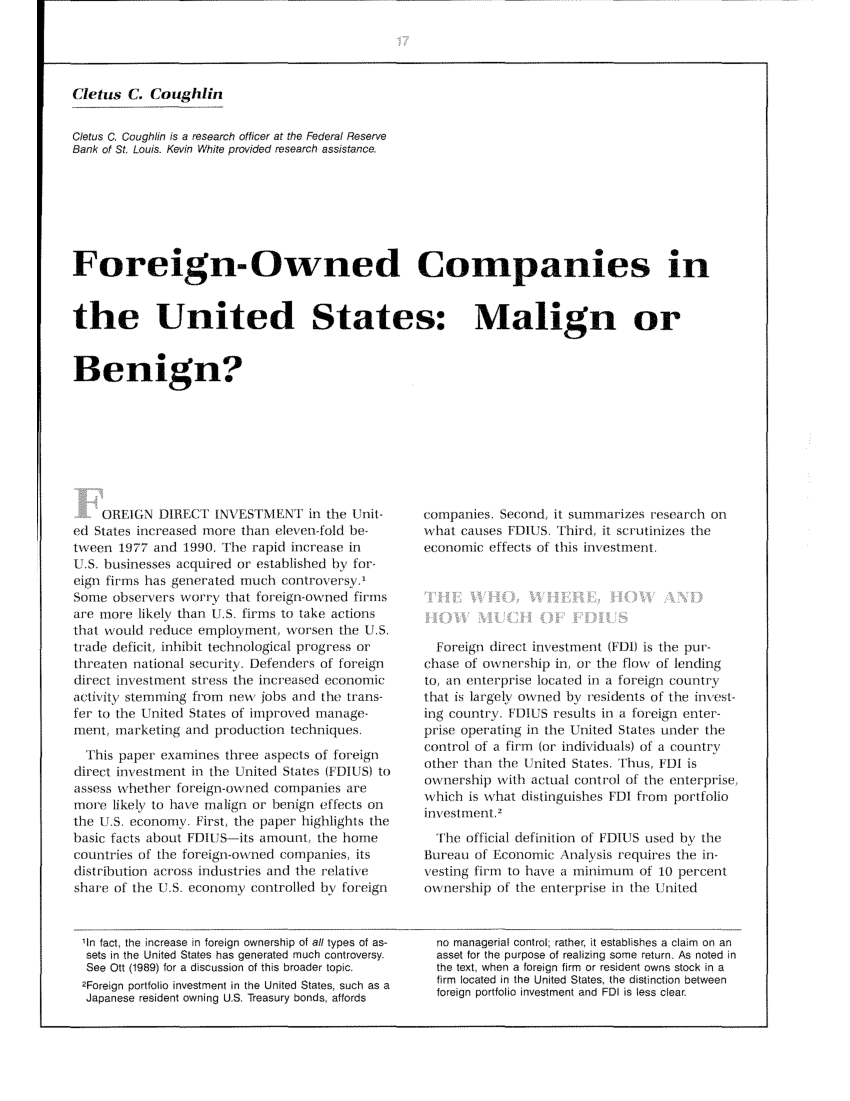 types of foreign portfolio investment