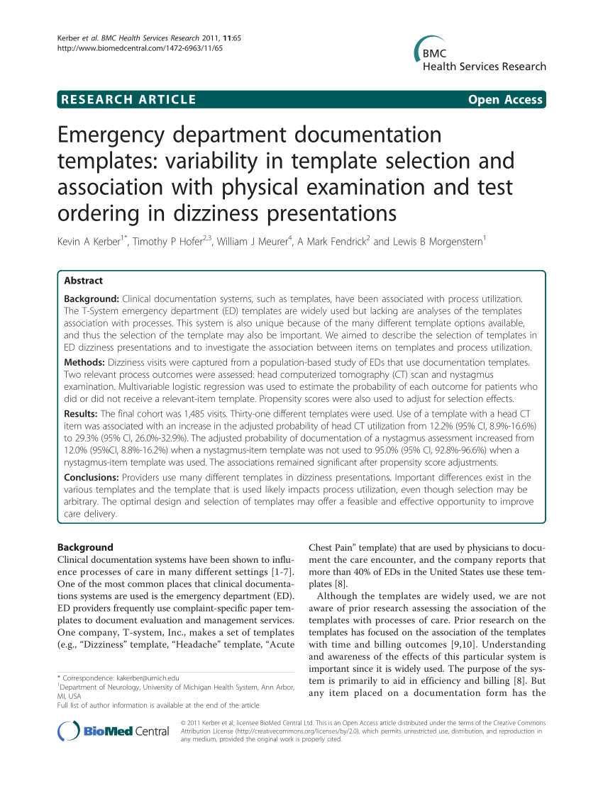 pdf-emergency-department-documentation-templates-variability-in