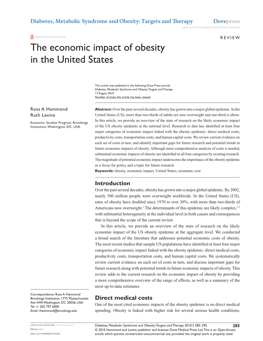 essay on obesity and its effects
