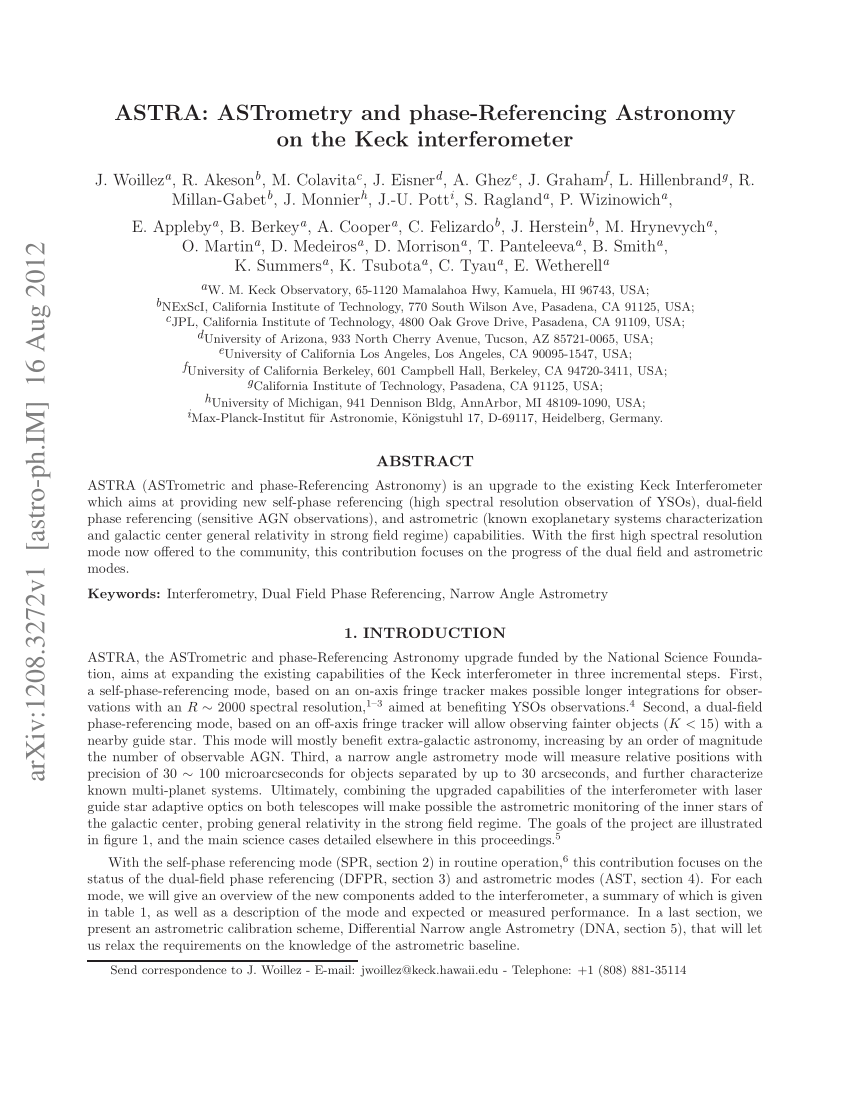 astrometry for astrophysics pdf