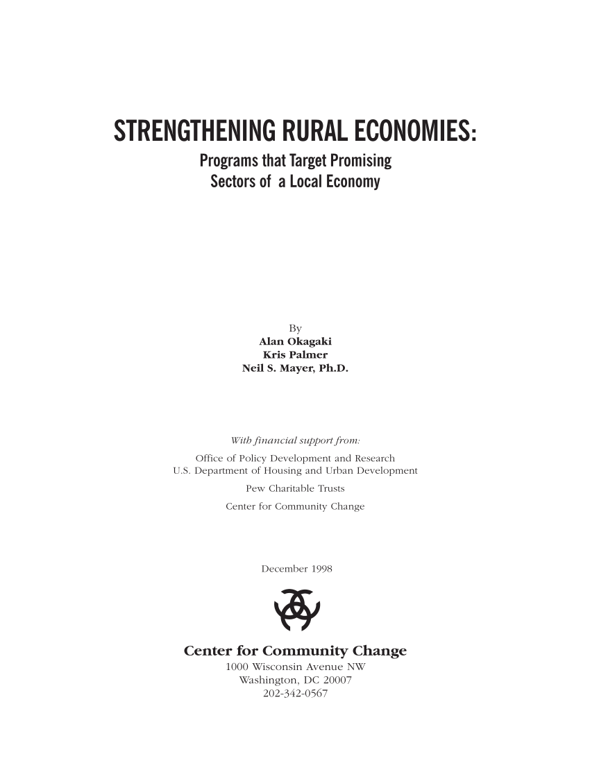 thesis on local economic development pdf