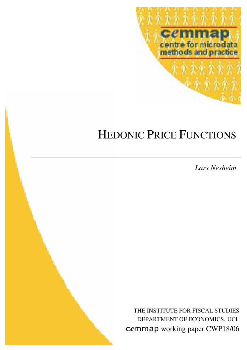 hedonic value definition