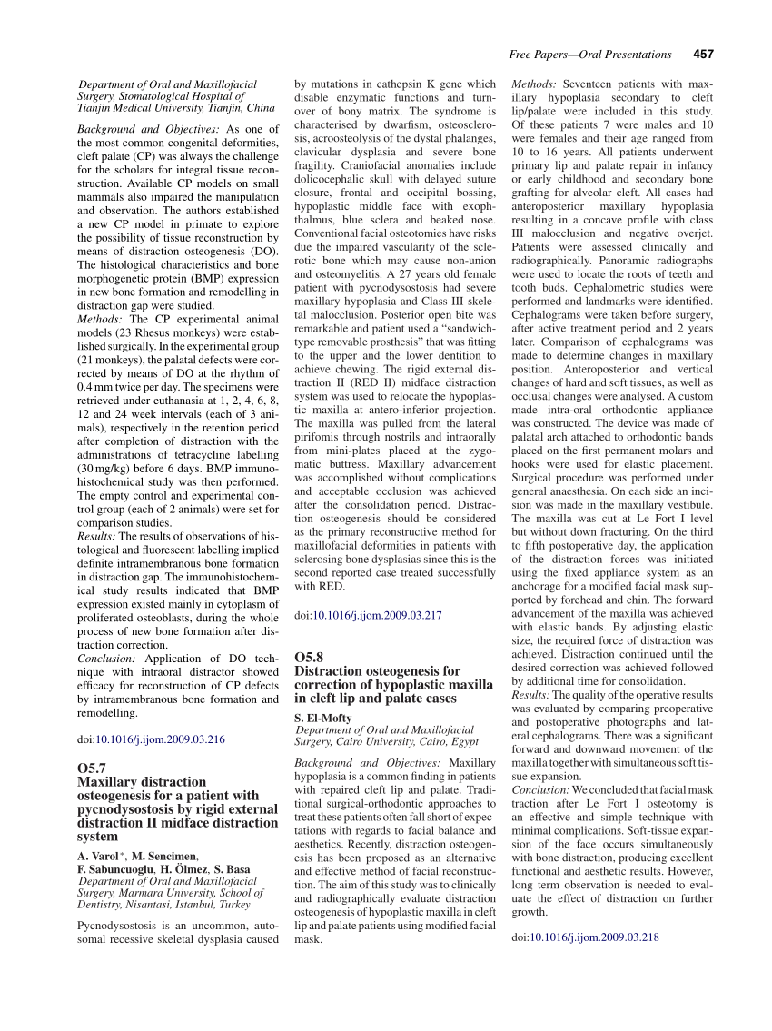 (PDF) Rigid External Maxillary Distraction and Rhinoplasty for ...