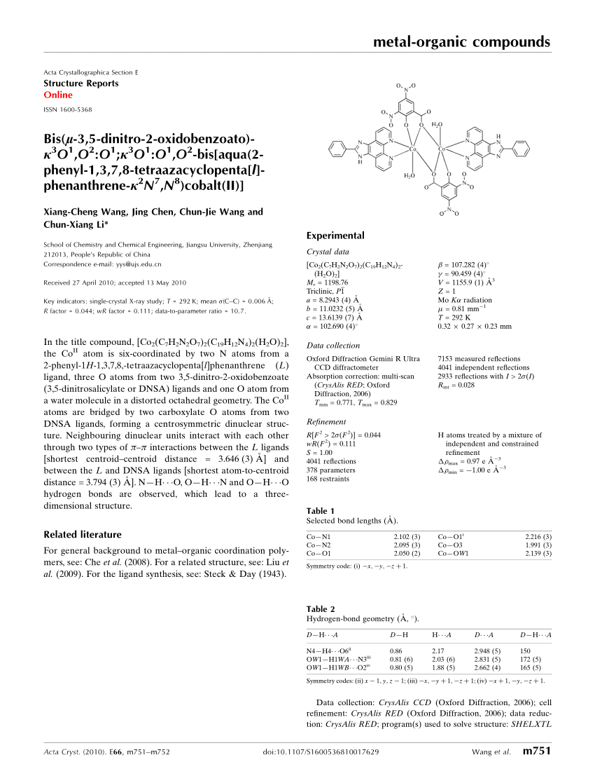 View Of A Three Dimensional Supramolecular Structure With Hydrogen Download Scientific Diagram