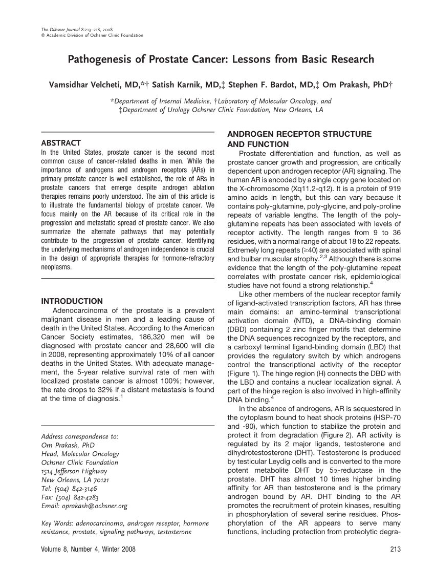 prostate cancer research paper pdf)