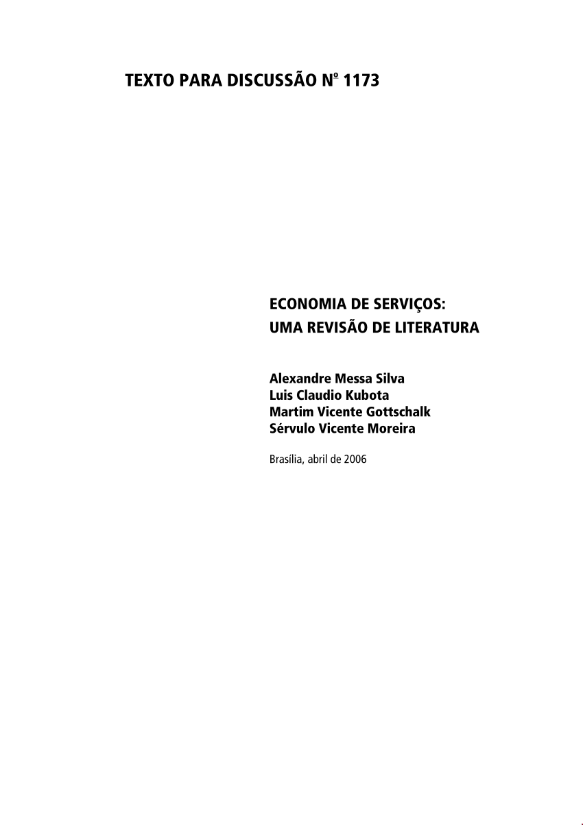 Download, PDF, Serviços (economia)