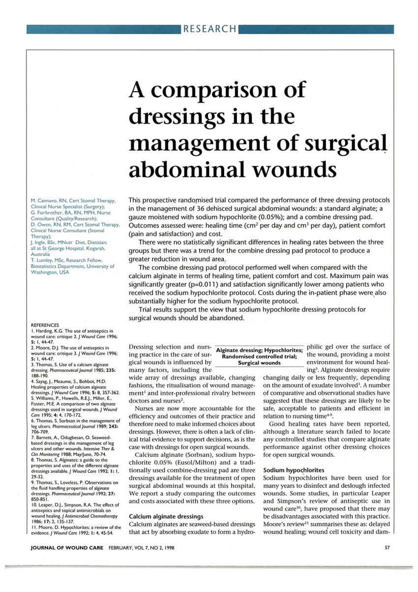 Incision care and dressing selection in surgical incisions wounds: Findings  from an international meeting of surgeons from Northern Europe - Wounds  International