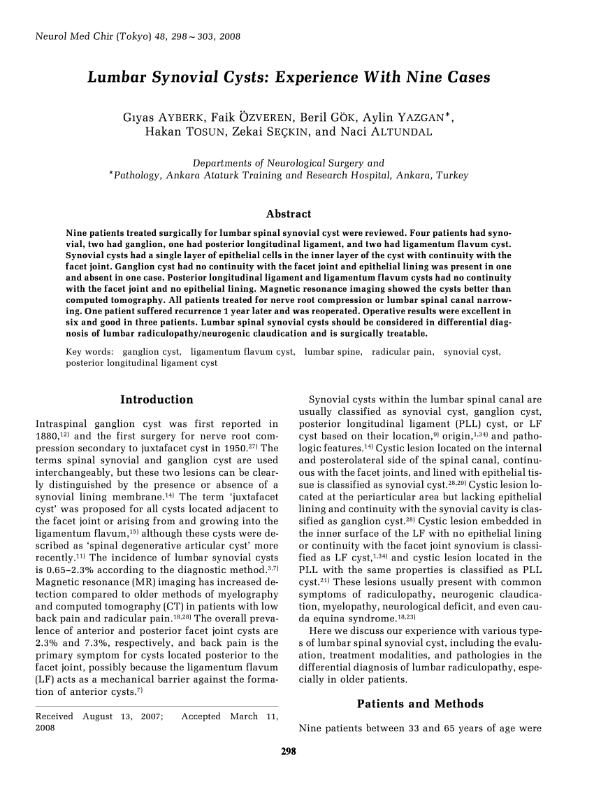 https://i1.rgstatic.net/publication/51427445_Lumbar_Synovial_Cysts_Experience_With_Nine_Cases/links/58e3e980a6fdccc85bdf321c/largepreview.png