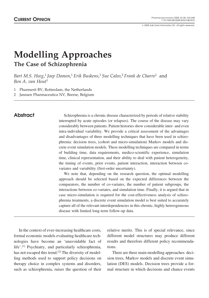 case study on schizophrenia pdf