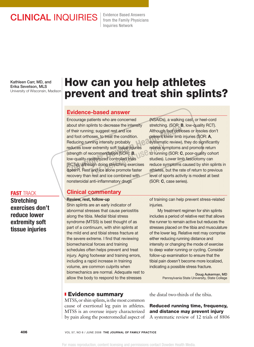 How to Tell if You Have Shin Splints and How to Recover — Oregon Running  Clinic