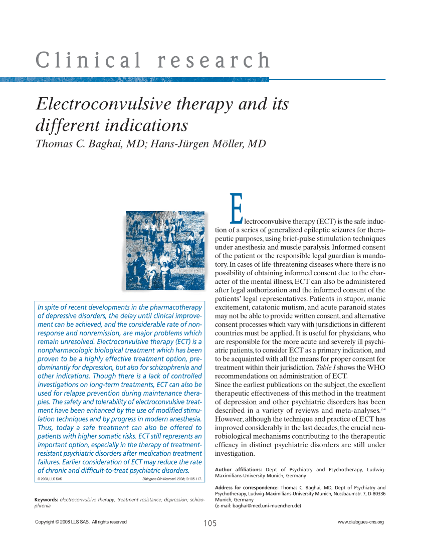 Electroconvulsive Therapy (ECT): Definition, Types, Techniques, Efficacy