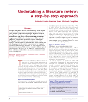 Literature review of risk management