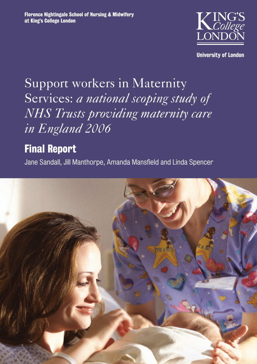 maternity support worker personal statement