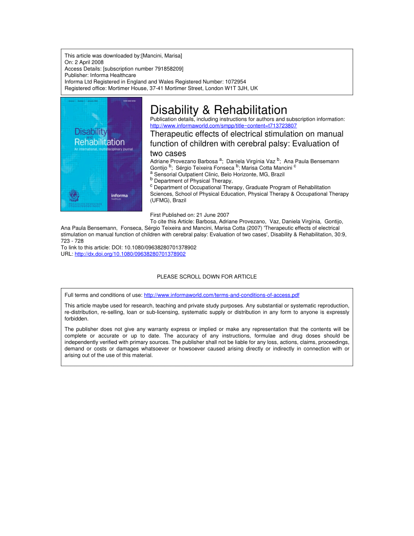 Comparison of the effects of Kinesio tape and neuromuscular electrical  stimulation on hand extensors in children with cerebral palsy