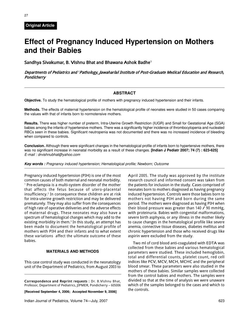 hypertension research in pregnancy journal