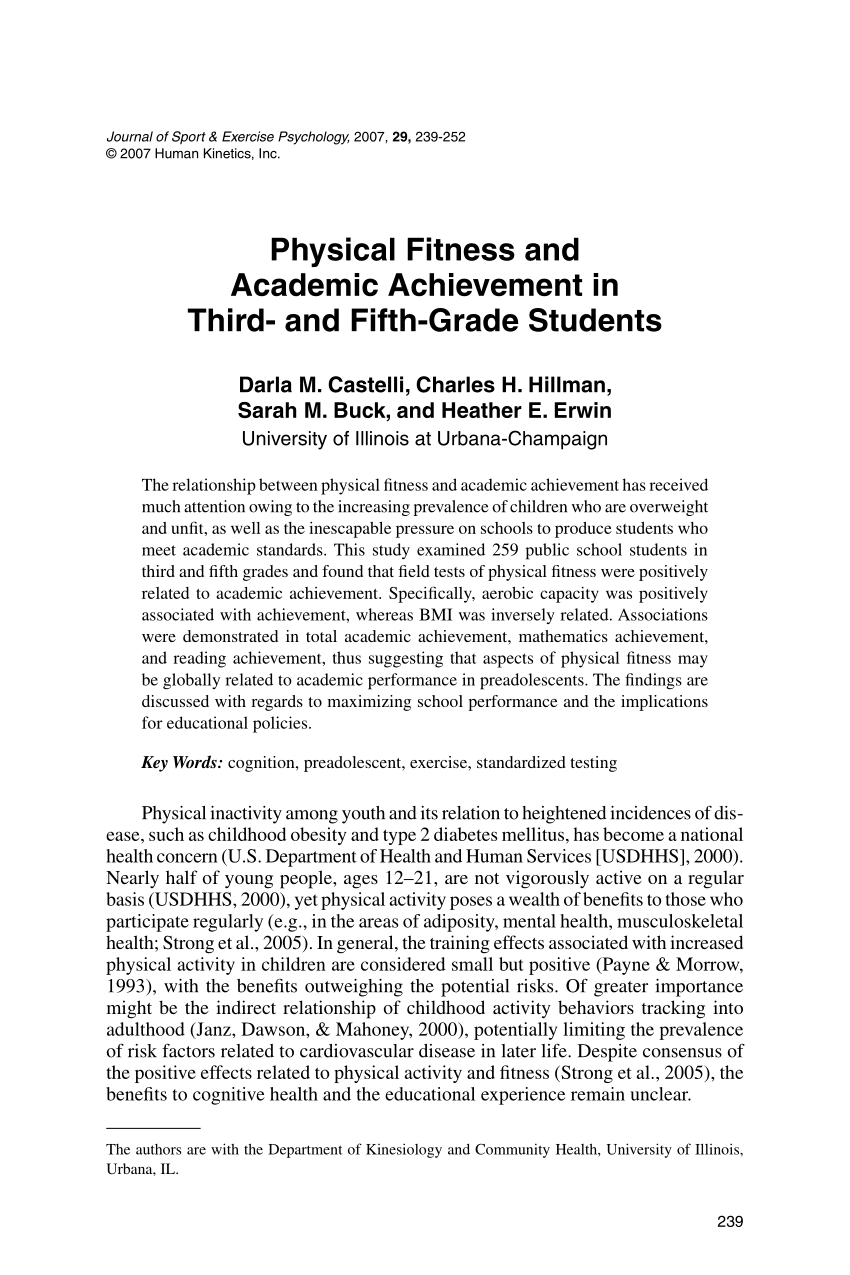 physical body research paper