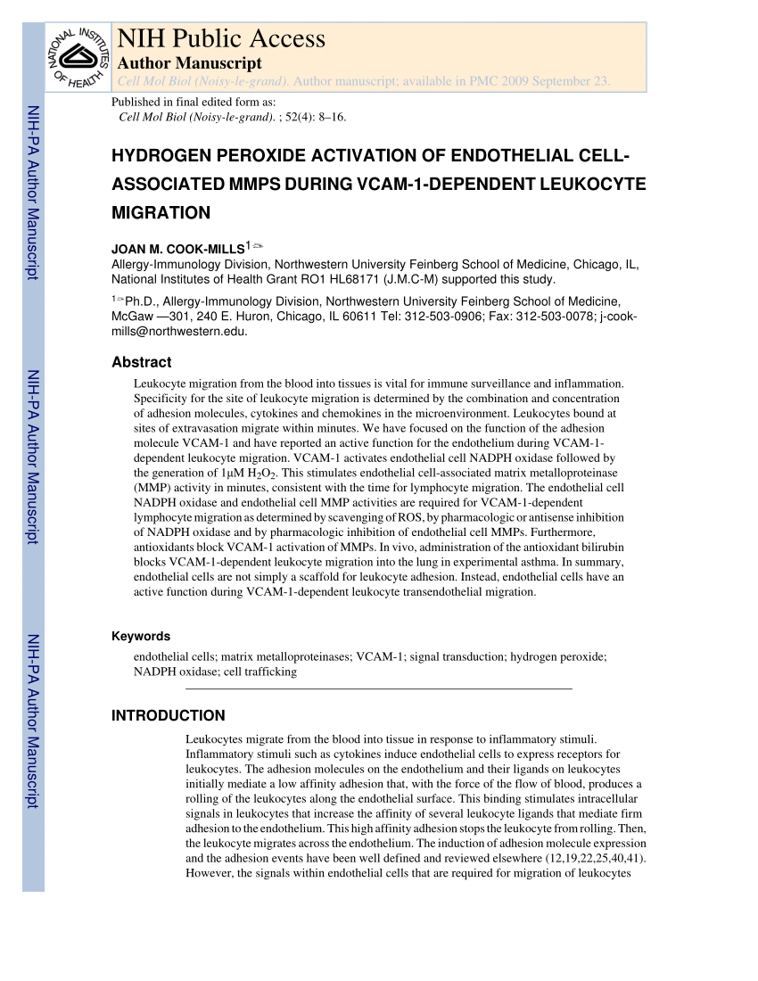 (PDF) 1140-170 Hydrogen peroxide-induced superoxide 