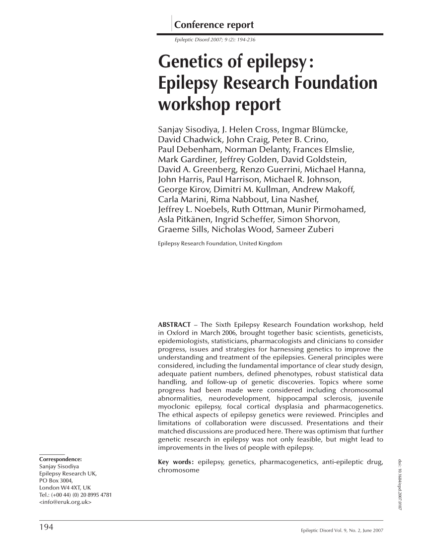 phd dissertation on epilepsy
