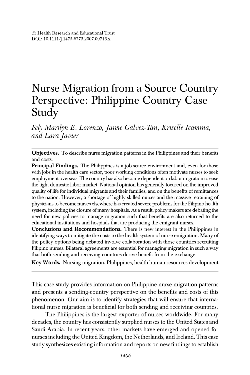 case study issue in the philippines