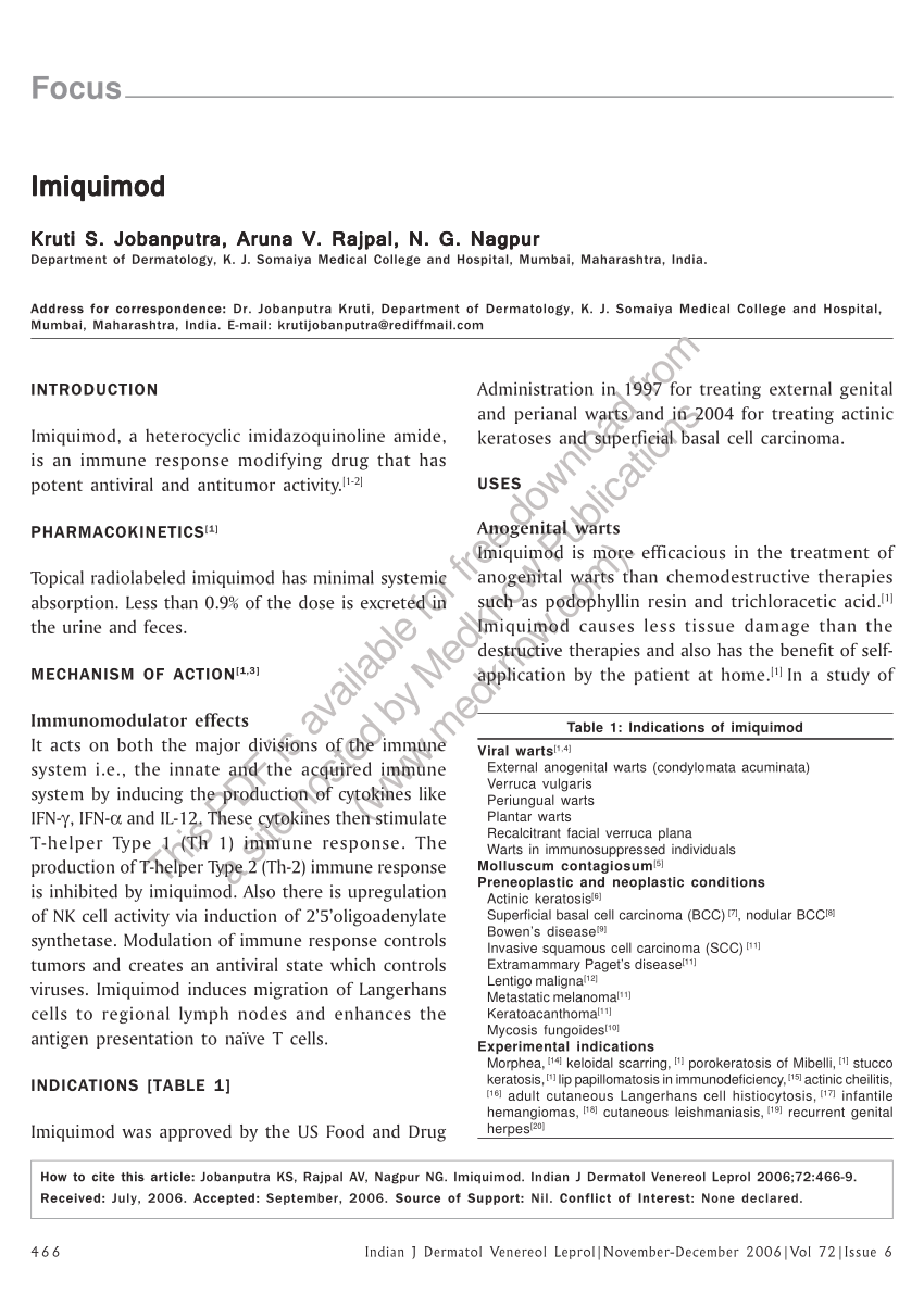 Aldara flu like symptoms first month