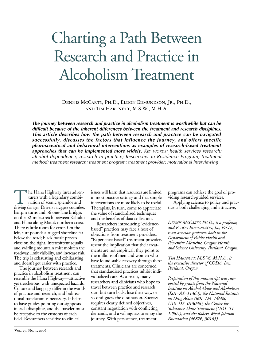 alcohol research and health journal