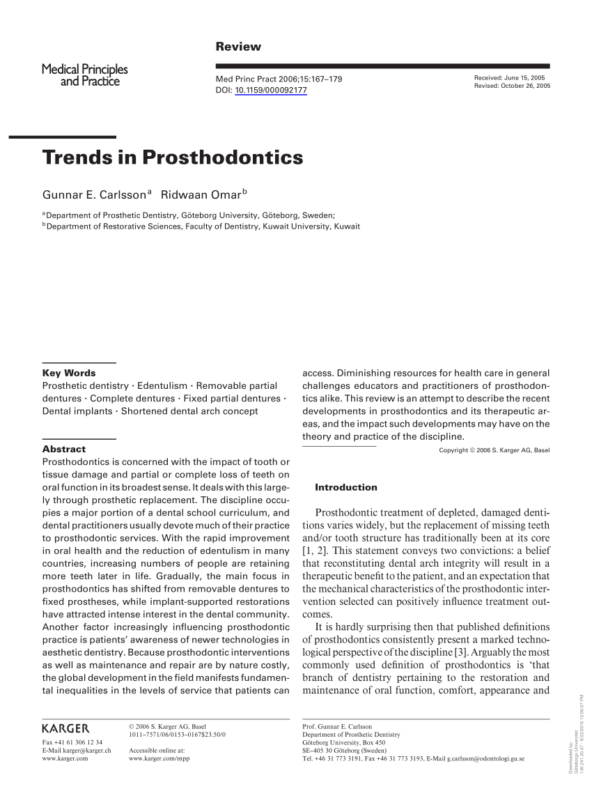 list of thesis topics in prosthodontics