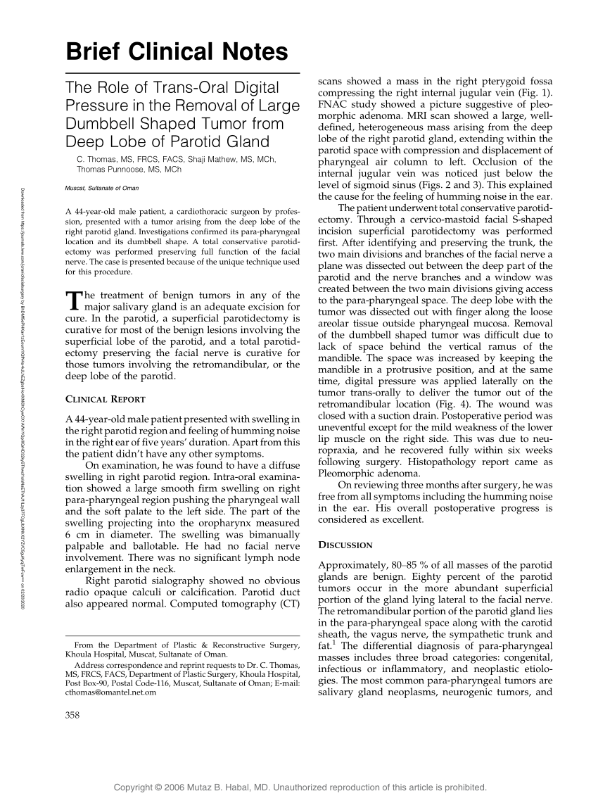 (PDF) Pindborg Tumor in Children