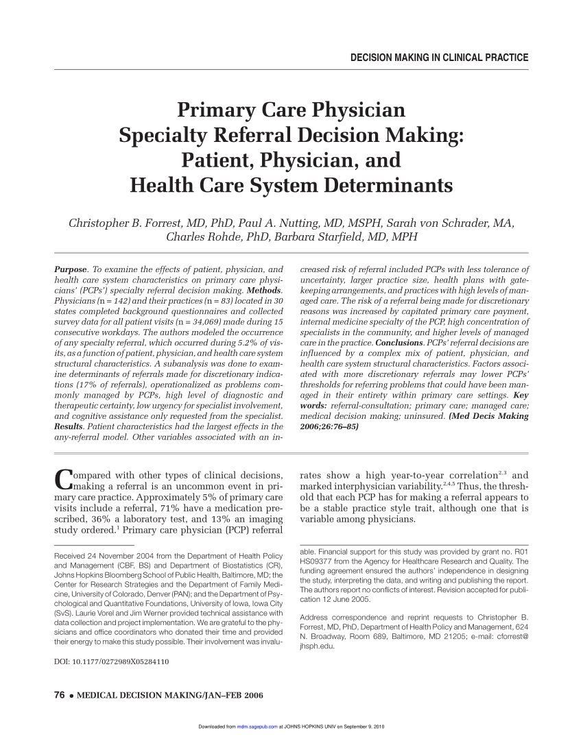 pdf-primary-care-physician-specialty-referral-decision-making-patient-physician-and-health