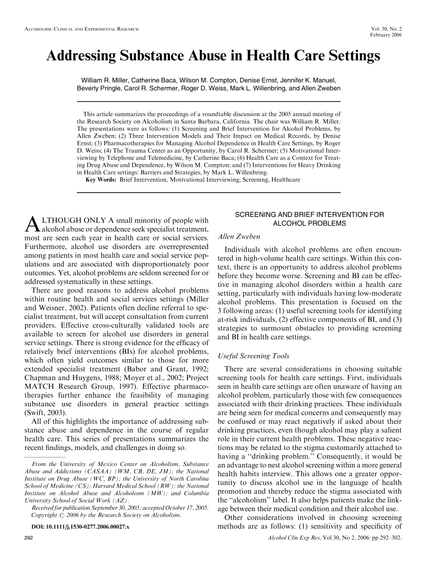 pdf-addressing-substance-abuse-in-health-care-settings