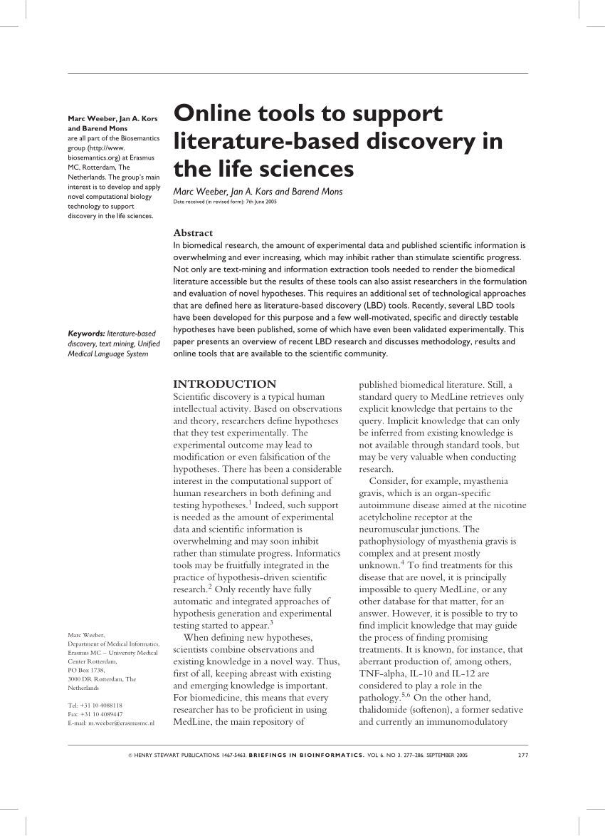 literature review on discovery learning