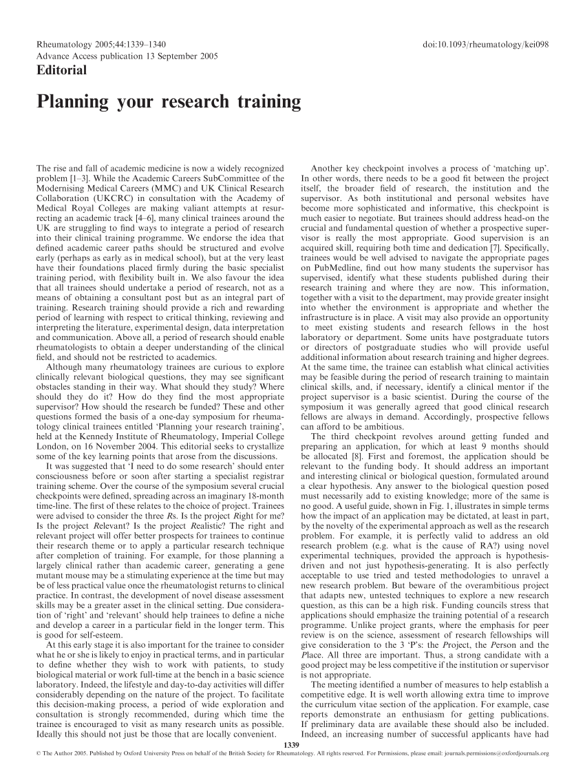 research training and development pdf