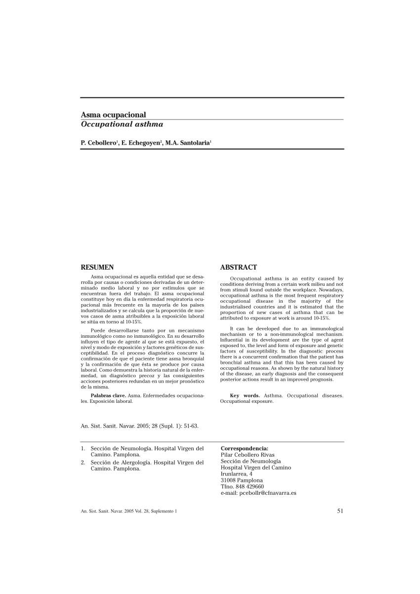 occupational asthma case study