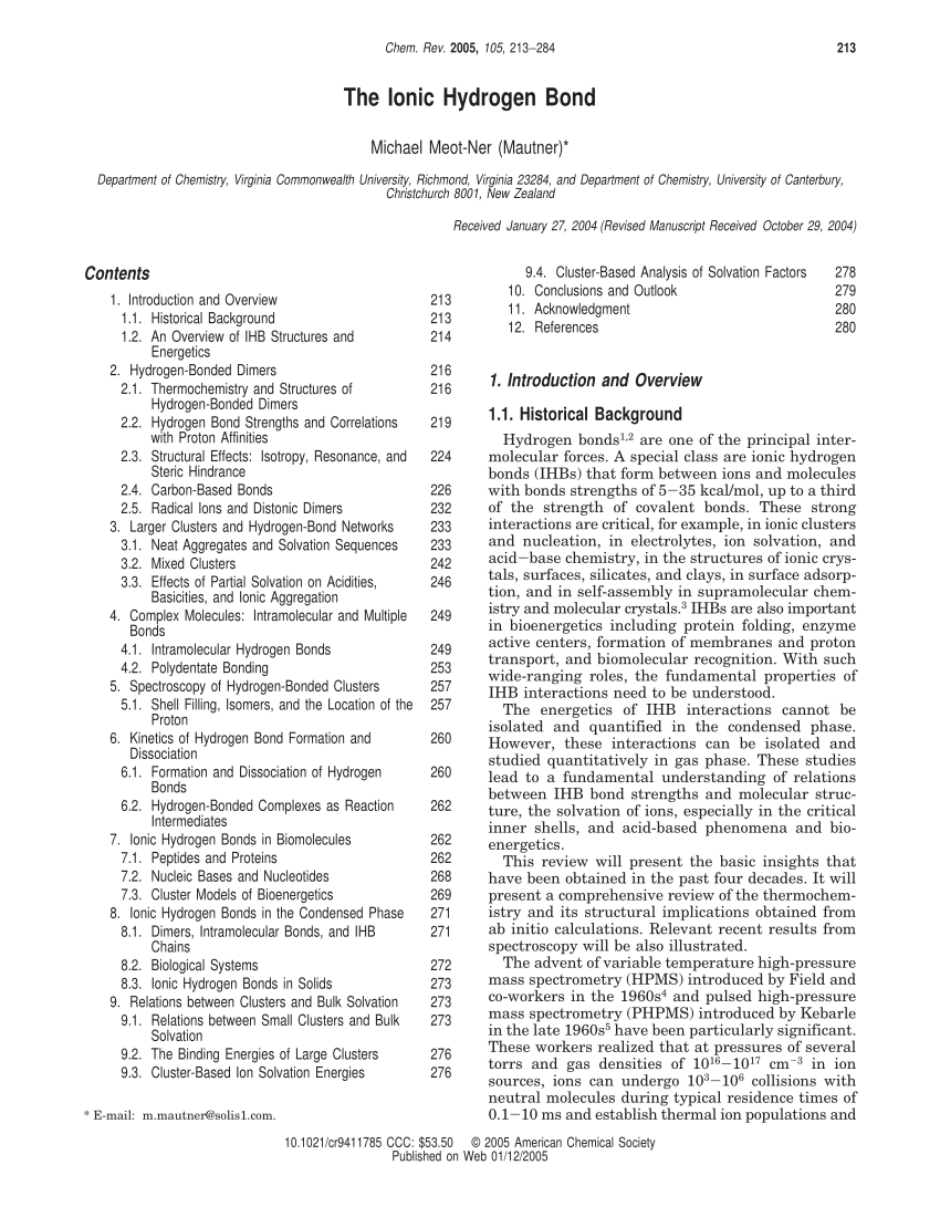 a) A low-energy hydronium (H3O + ) polymer subject to an Eckart