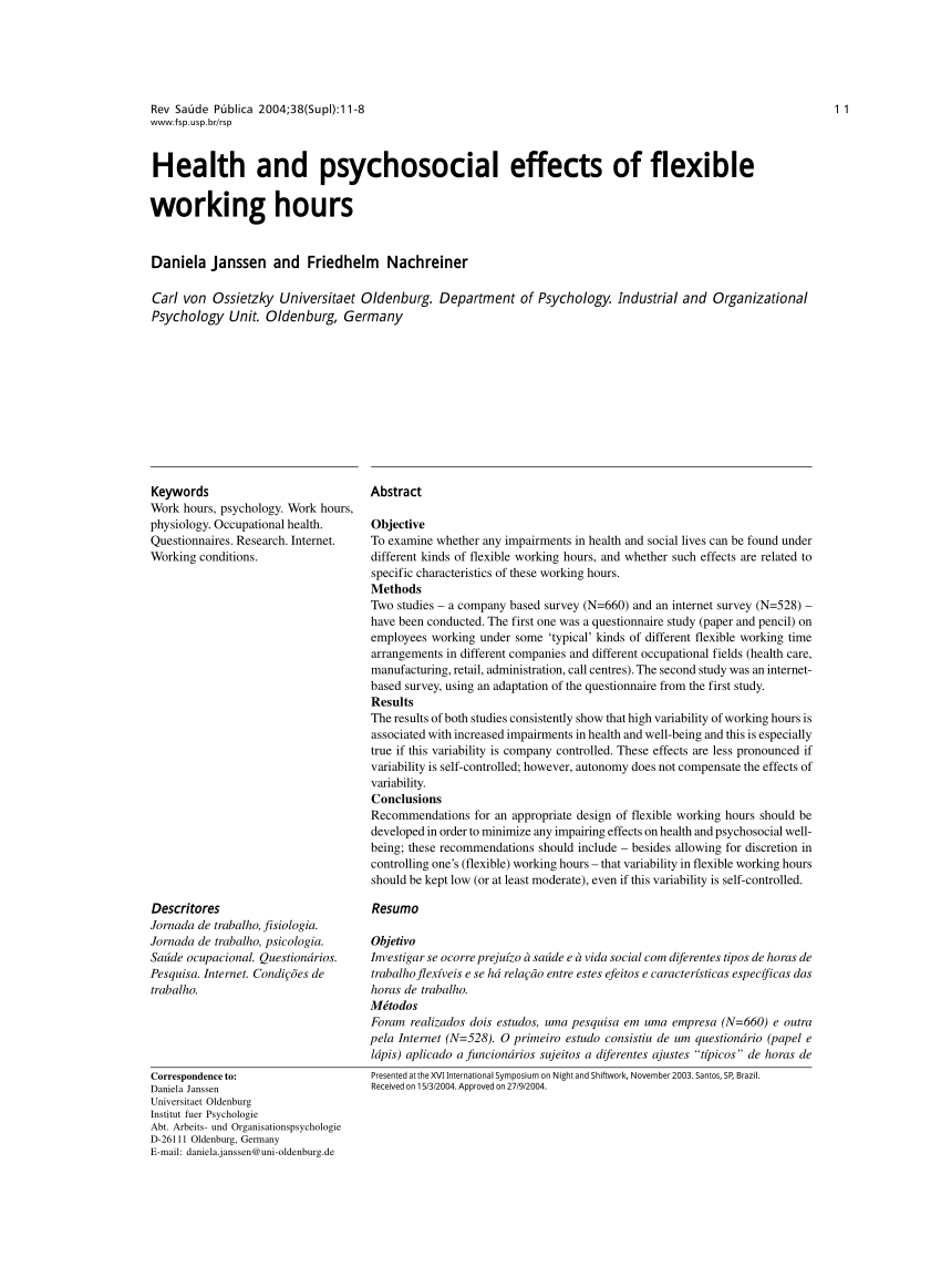 Flexible working hours policy pdf