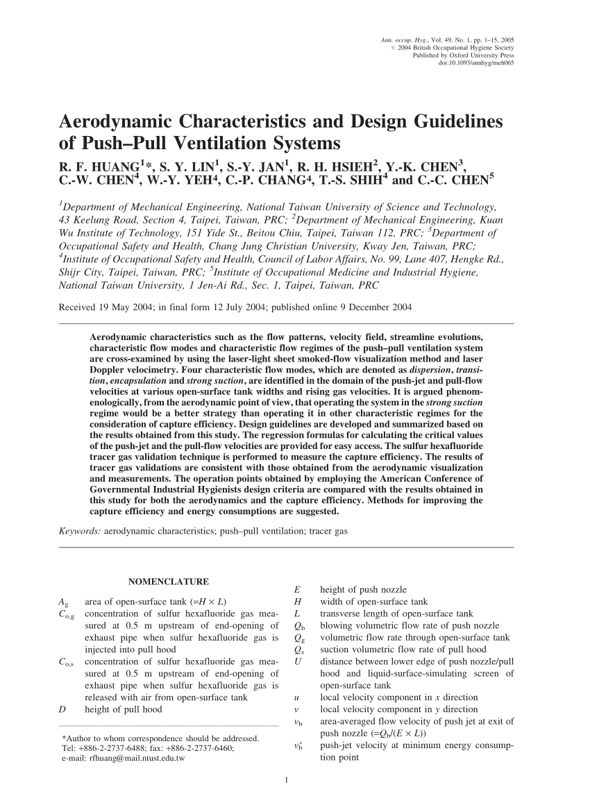 (PDF) Aerodynamic Characteristics and Design Guidelines of PushPull