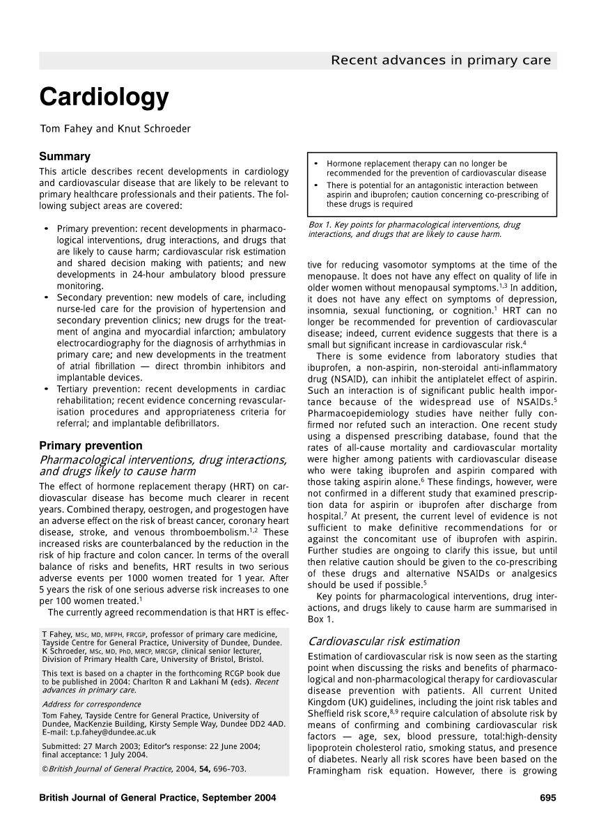 pubmed thesis topics in cardiology