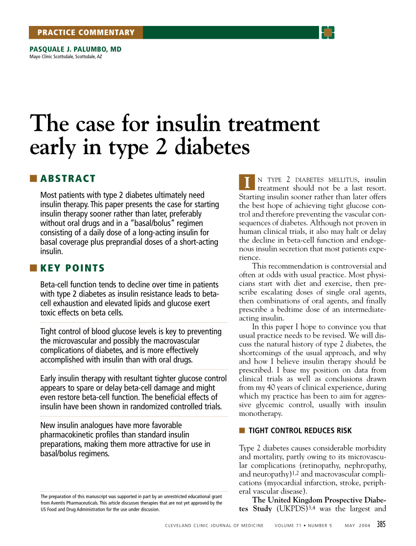 diabetes and insulin case study answers