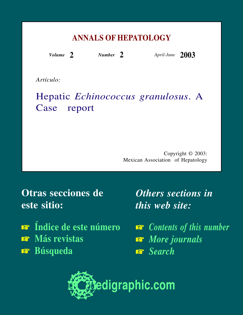 case study of echinococcus