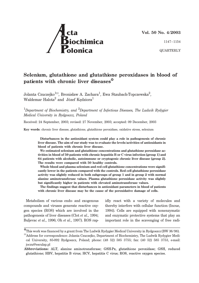(PDF) Glutathione Peroxidase 2 Inhibits Cyclooxygenase-2 